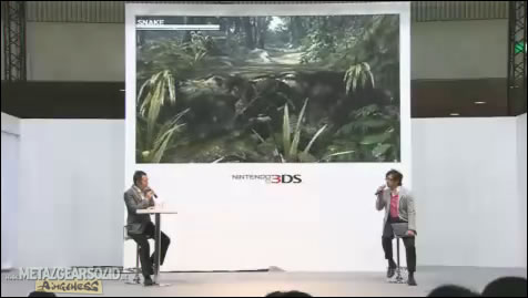 Nintendo World 2011 Metal Gear Solid Snake Eater 3DS