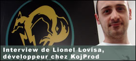 Dossier - Interview de Lionel Lovisa, développeur chez Kojima Productions