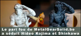Dossier - Le pari fou de MGS.be a séduit Hideo Kojima