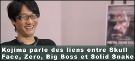 Dossier - Hideo Kojima parle des liens entre Skull Face, Zero, Big Boss et Solid Snake