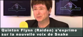 Dossier - MGSV : Quinton Flynn (Raiden) sexprime sur la nouvelle voix de Snake