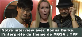 Dossier - Notre interview avec Donna Burke, l'interprte du thme de MGSV : The Phantom Pain