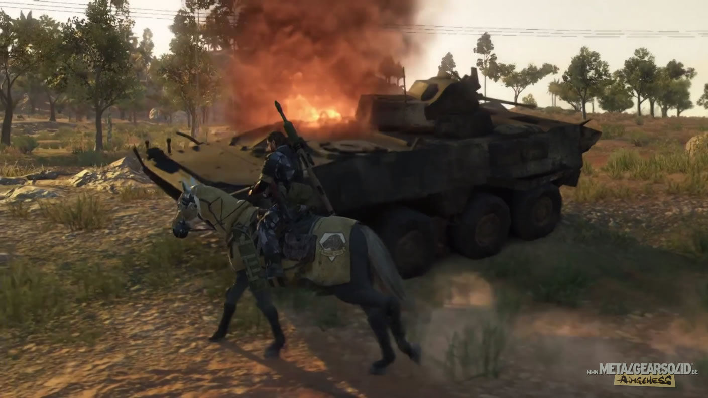 Images du trailer de Metal Gear Solid V : The Phantom Pain - Gamescom 2015