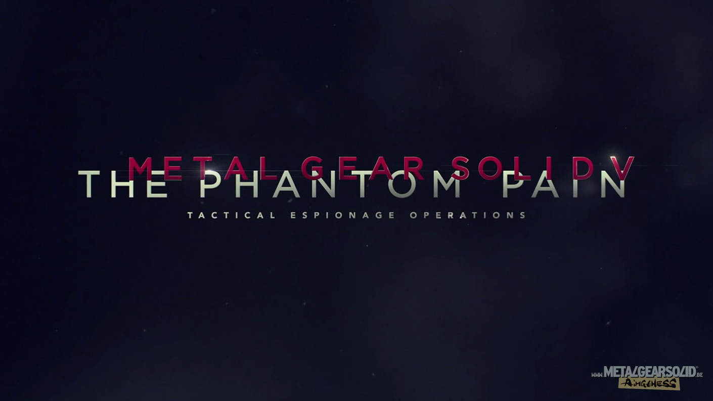 Gamescom 2015 : Notre galerie d'images du trailer de Metal Gear Solid V : The Phantom Pain