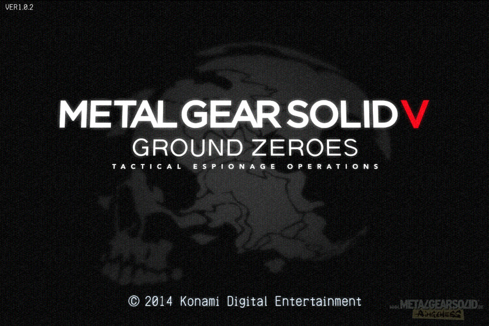 L'application Metal Gear Solid V : Ground Zeroes disponible !