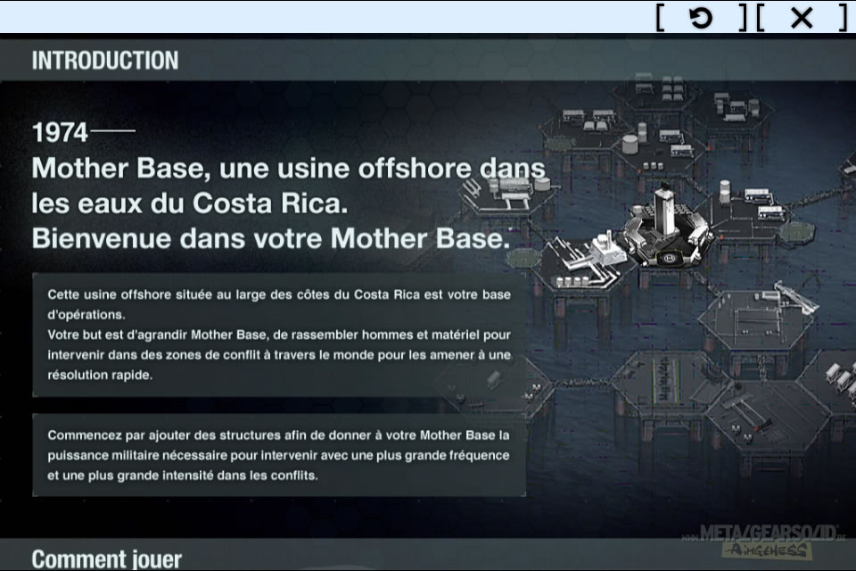 L'application Metal Gear Solid V : Ground Zeroes disponible !