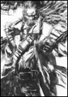 Ashley Wood dessin original Metal gear Solid