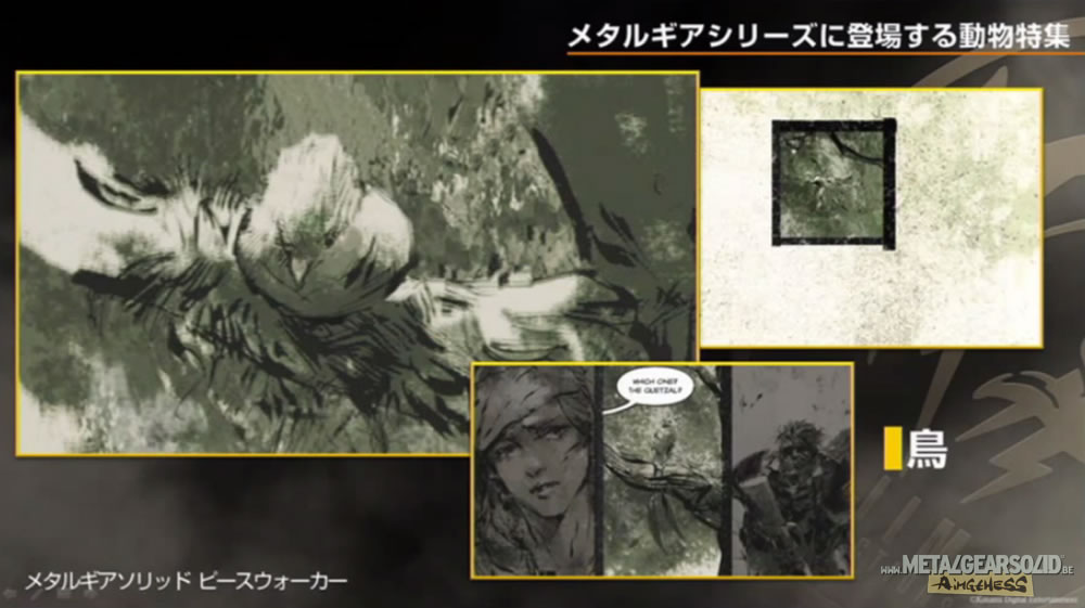 Kojima Station : Les animaux dans Metal Gear (Solid)