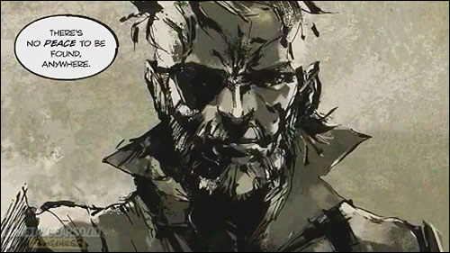  Big Boss dans MGS Peace Walker par Yoji Shinkawa