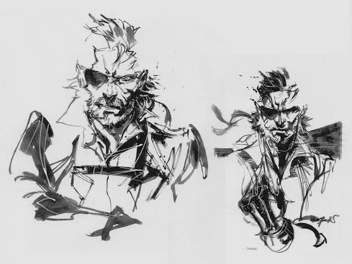 Big BossPeace Walker concept Yoji Shinkawa