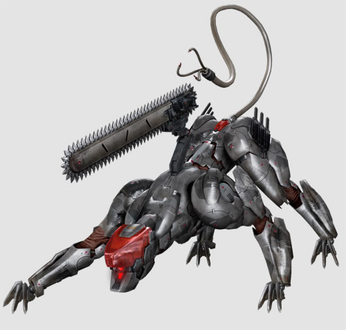 LQ-84i aka Bladewolf dans Metal Gear Rising : Revengeance