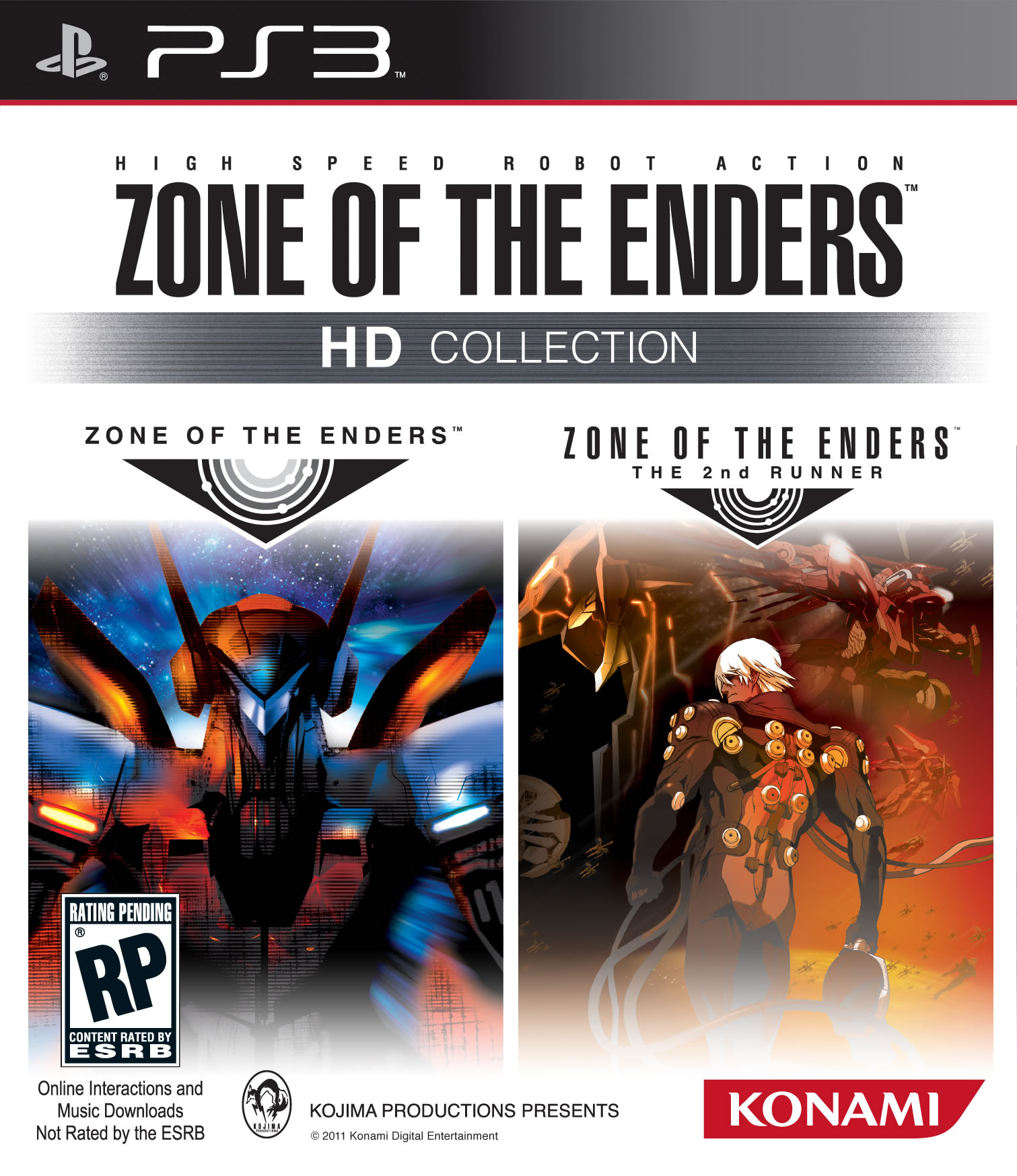 Zone of the Enders HD Collection et la dmo de Metal Gear Rising dats