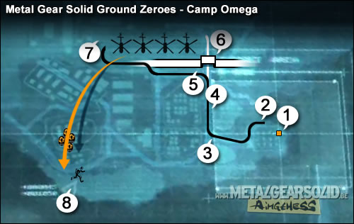 Metal Gear Solid Ground Zeroes Camp Omega