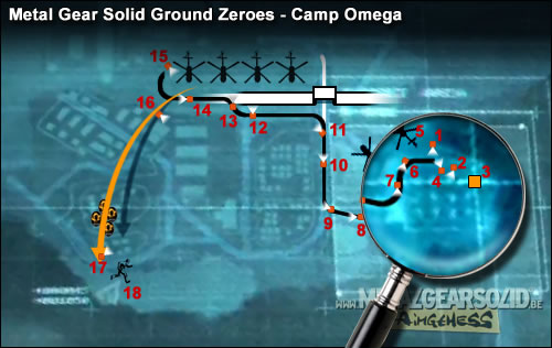 Metal Gear Solid Ground Zeroes Camp Omega