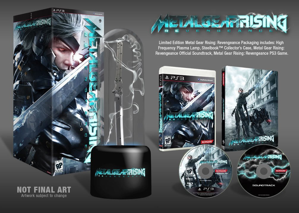Nouvelle image du collector amricain de Metal Gear Rising Revengance