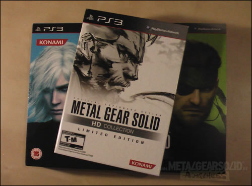 Collector Metal Gear Solid HD Collection américain et européen
