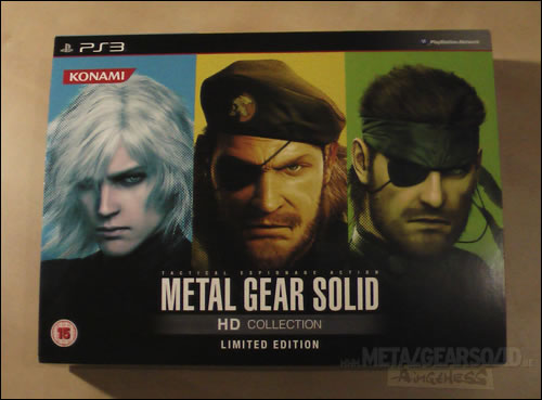 Collector Metal Gear Solid HD Collection américain et européen