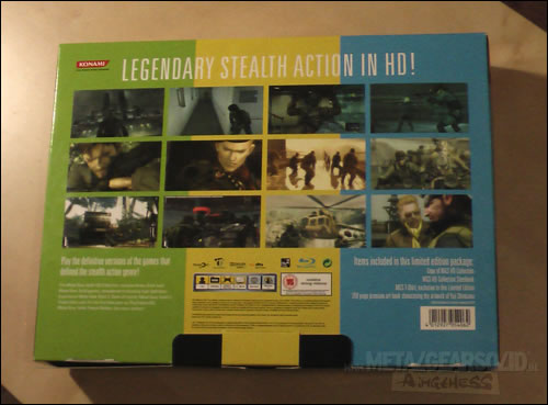 Collector Metal Gear Solid HD Collection américain et européen