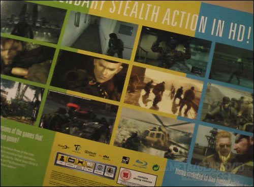Collector Metal Gear Solid HD Collection américain et européen
