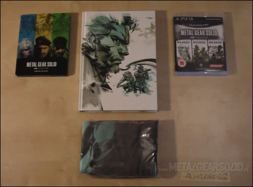 Collector Metal Gear Solid HD Collection américain et européen