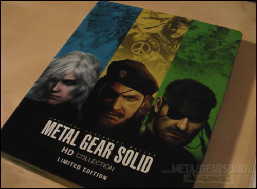 Collector Metal Gear Solid HD Collection américain et européen