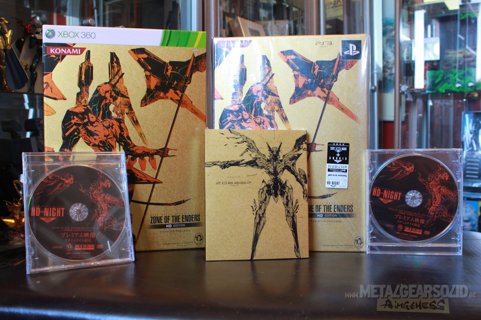 Zone of the Enders HD Edition Premium Package se dballe en photos