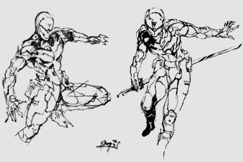 Dessiner Snake : LArt de Yoji Shinkawa