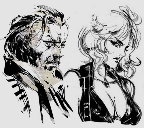 Dessiner Snake : LArt de Yoji Shinkawa