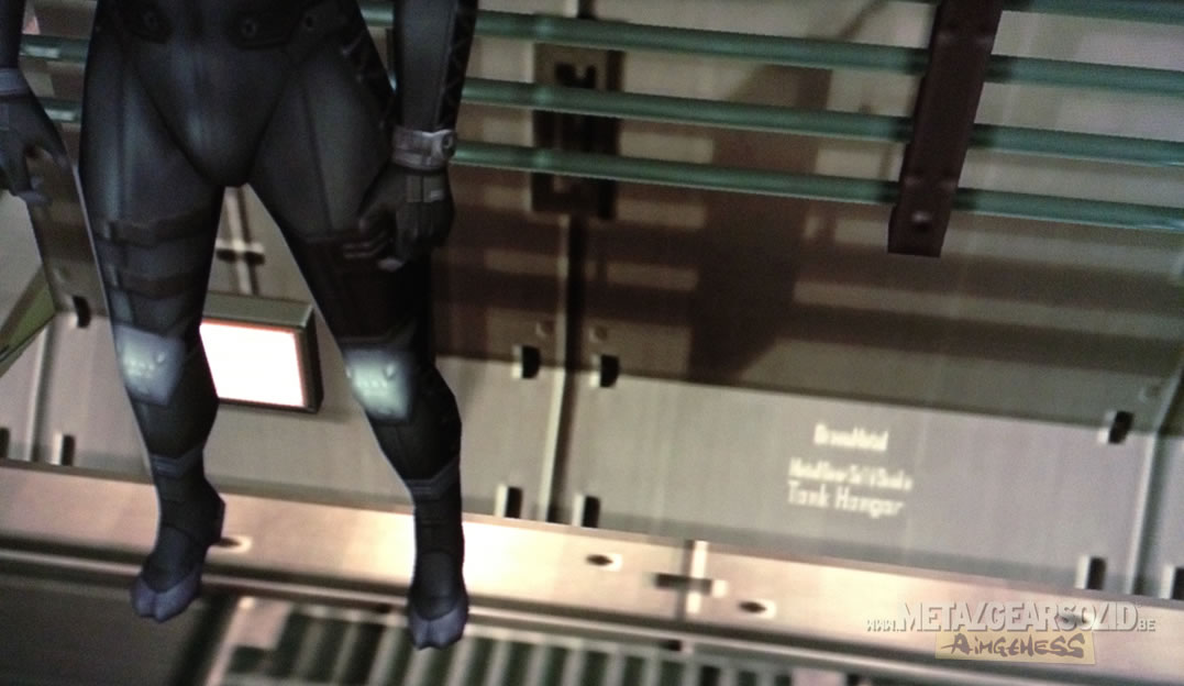Bug Metal Gear Solid HD Collection deidacted Metal Gear Solid Tank Hangar 