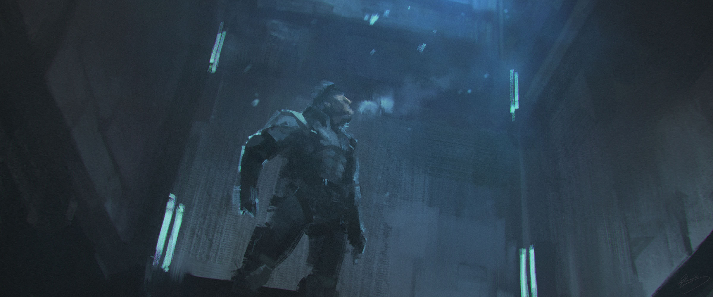 De magnifiques fanarts de Metal Gear Solid 1 signs Lap Pun Cheung