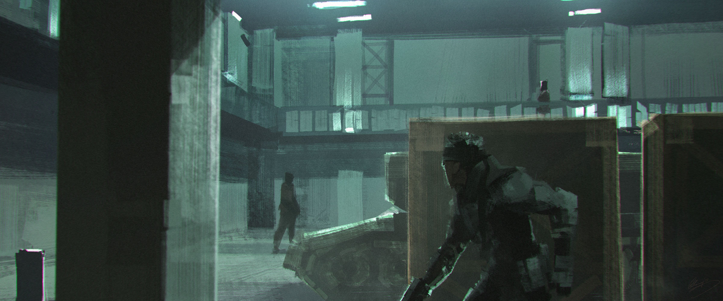 De magnifiques fanarts de Metal Gear Solid 1 signs Lap Pun Cheung