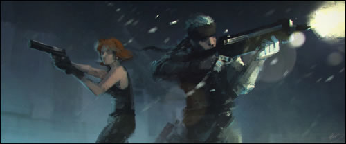 De magnifiques fanarts de Metal Gear Solid 1 signs Lap Pun Cheung