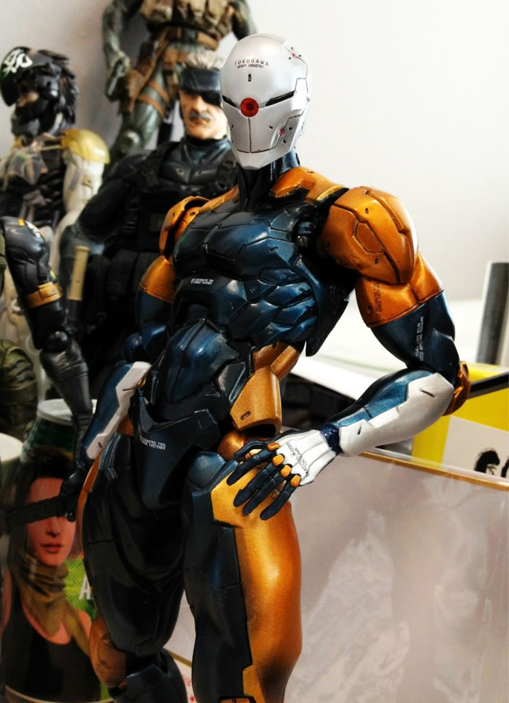 Figurine Play Arts Kai de Gray Fox Cyborg Ninja