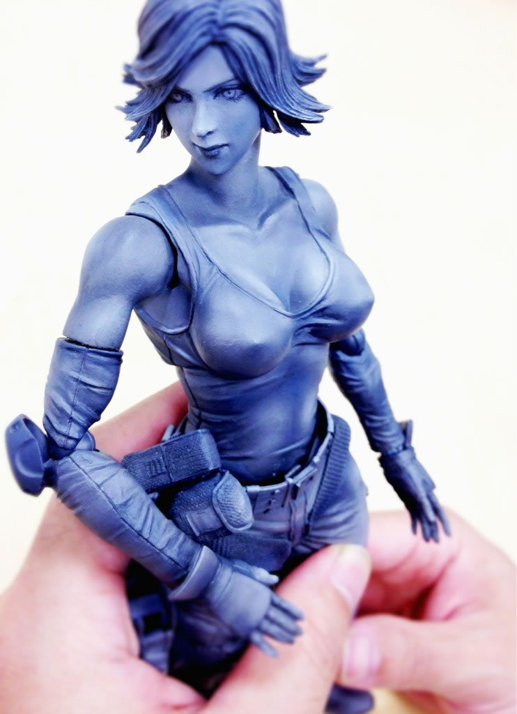 Meryl en figurine pour les 25 ans de Metal Gear