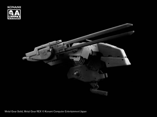 Figurine Metal Gear Rex par ThreeA et Kojima Productions