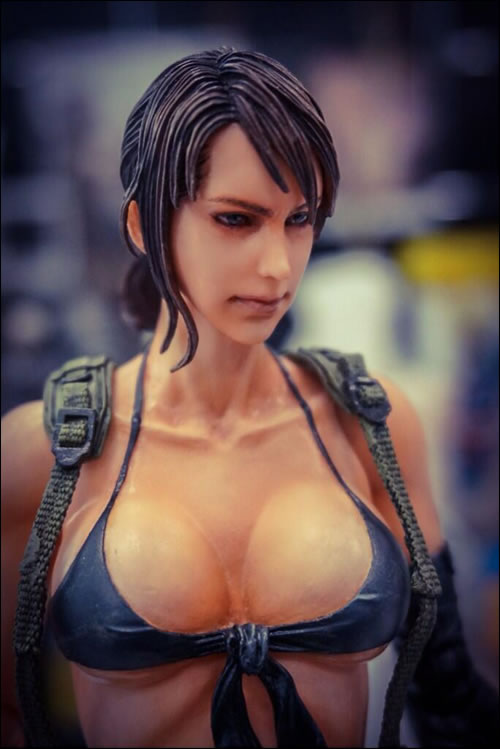 Metal Gear Solid V : Quiet rejoint Punished Snake et Skull Face en figurine