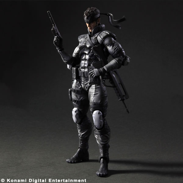 Figurine Play Arts Kai de Solid Snake MGS