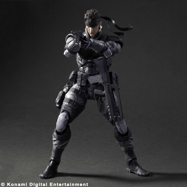 Figurine Play Arts Kai de Solid Snake MGS