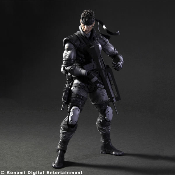 Figurine Play Arts Kai de Solid Snake MGS