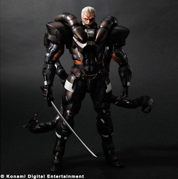 Figurine Play Arts Ka de Solidus Snake Metal Gear Solid 2