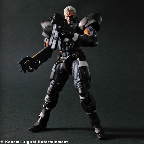Figurine Play Arts Ka de Solidus Snake Metal Gear Solid 2