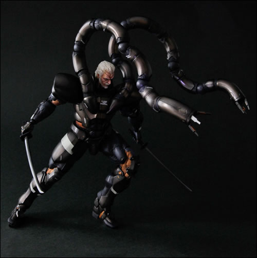 Figurine Play Arts Ka de Solidus Snake Metal Gear Solid 2