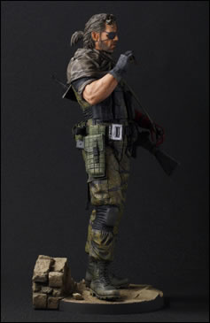 La statuette Gecco de Venom Snake en mille morceaux