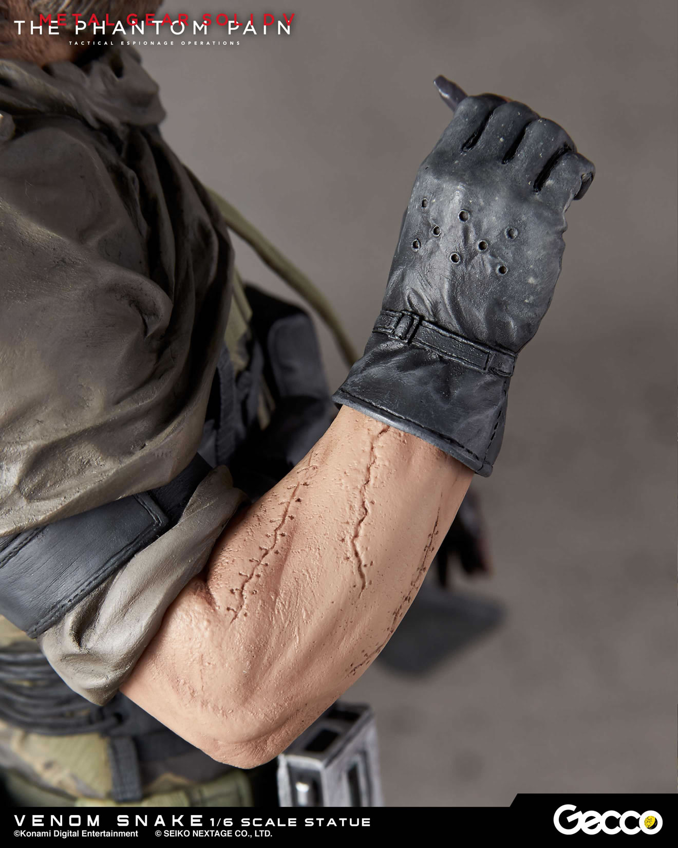 Des photos et une date pour les statuettes Gecco de Venom Snake et D.D.