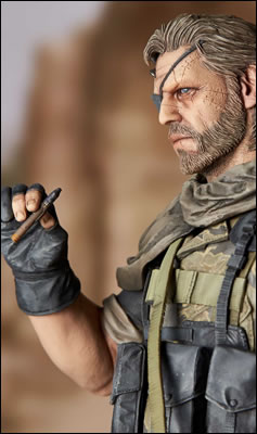 Des photos et une date pour les statuettes Gecco de Venom Snake et D.D.