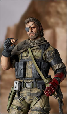 Des photos et une date pour les statuettes Gecco de Venom Snake et D.D.