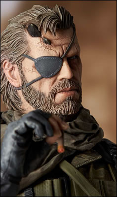 Des photos et une date pour les statuettes Gecco de Venom Snake et D.D.