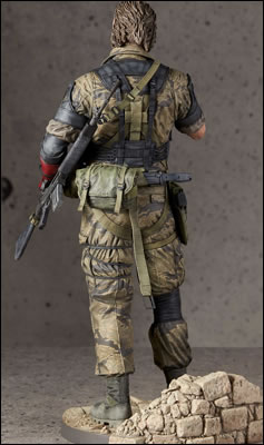 Des photos et une date pour les statuettes Gecco de Venom Snake et D.D.