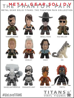 Des figurines vinyles de Metal Gear Solid V : The Phantom Pain annonces chez Titan Merchandise