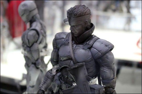 Solid Snake et Ninja Fox en figurine  la Comic Con